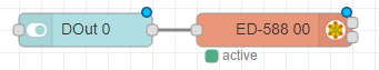 ui_switch node connectedto DOut node